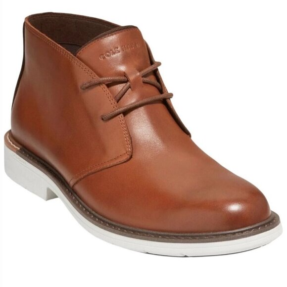 COLE HAAN / Go To Lace Chukka / Woodbury / Leather /  Boots /  Size 7 main image 9